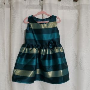 2T girls green dress